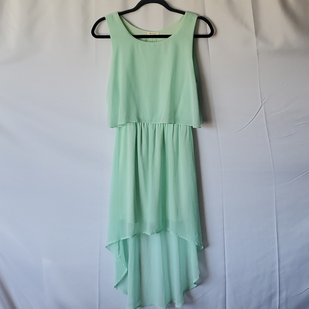 Everly Mint High Low Flowy Dress